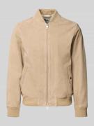 SELECTED HOMME Regular Fit Wildlederjacken aus reinem Ziergenleder Mod...