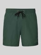Quiksilver Regular Fit Badehose mit Logo-Patch Modell 'Everyday' in Kh...