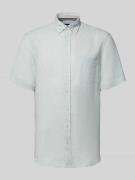 Christian Berg Men Regular Fit Freizeithemd aus Leinen in Schilf, Größ...