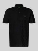 BOSS Green Poloshirt aus reiner Baumwolle Modell 'JACQ' in Black, Größ...