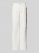 More & More Wide Fit Jeans mit Lyocell-Anteil in Offwhite, Größe 34