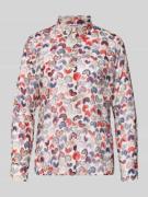 More & More Regular Fit Hemdbluse mit Allover-Motiv-Print Modell 'Febr...