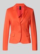 Marc Cain Slim Fit Blazer aus Viskose-Mix in Koralle, Größe 34