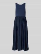 Christian Berg Cocktail Abendkleid mit Rückenausschnitt und breiten Tr...