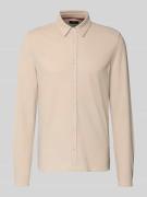 CINQUE Slim Fit Freizeithemd mit Kentkragen Modell 'Roni' in Hellbraun...