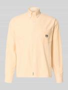 ANOTHER COTTON LAB Regular Fit Freizeithemd mit floralem Stitching in ...