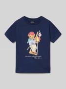 Polo Ralph Lauren Kids Regular Fit T-Shirt aus reiner Baumwolle in Mar...