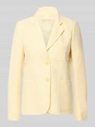 MICHAEL Michael Kors Blazer aus Leinen-Mix mit Reverskragen und Brustt...