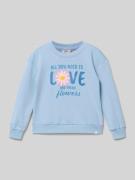 Only Regular Fit Sweatshirt aus Baumwoll-Mix Modell 'GRUTHALINA' in Bl...