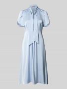 Christian Berg Woman Selection Midikleid mit V-Ausschnitt und Schluppe...