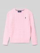 Polo Ralph Lauren Teens Regular Fit Pullover aus reiner Baumwolle in P...