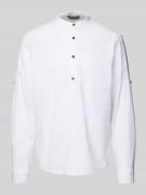 Tom Tailor Denim Relaxed Fit Leinenhemd im Tunika-Style in Offwhite, G...