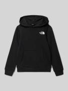 The North Face Regular Fit Hoodie mit Logo-Print in Black, Größe L