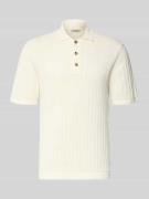 Only & Sons Regular Fit Poloshirt aus Baumwoll-Mix Modell 'MOON' in Of...