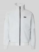 Helly Hansen Bomberjacke mit Stehkragen Modell 'RACING' in Hellgrau, G...