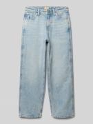 Jack & Jones Baggy Fit Jeans im 5-Pocket-Design Modell 'ALEX' in Hellb...