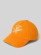 Tommy Hilfiger Basecap aus reiner Baumwolle in Orange, Größe 1