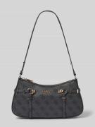 Guess Handtasche mit Logo-Muster Modell 'LEONA' in Black, Größe 1