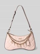 Guess Shoulder Bag mit Logo-Detail Modell 'Libby' in Rosa, Größe 1