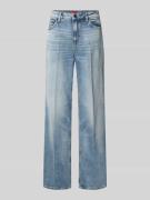 HUGO Wide Leg Jeans aus Baumwoll-Mix Modell '937_14' in Hellblau, Größ...