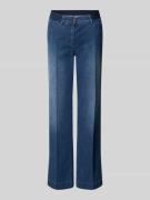 TONI Damen Wide Leg Jeans mit Eingrifftaschen Modell 'Jenny' in Hellbl...