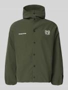ANOTHER COTTON LAB Adventure Jacke mit Kapuze und verstellbarem Saum i...