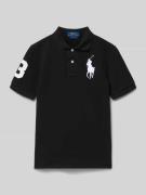Polo Ralph Lauren Teens Regular Fit Poloshirt aus reiner Baumwolle in ...