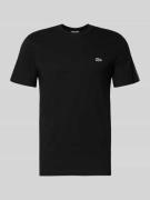 Lacoste Regular Fit T-Shirt aus reiner Baumwolle in Black, Größe L