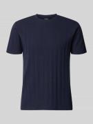 Guess Regular Fit T-Shirt aus Baumwolle in Marine, Größe L
