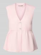 Christian Berg Woman Selection Top aus Leinen-Mix mit Viskose-Anteil i...