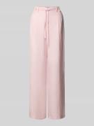 Christian Berg Woman Selection Wide Leg Hose aus Leinen-Mix mit Gürtel...