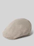 Müller Headwear Schiebermütze aus Leinen-Mix Modell 'Gatsby' in Beige,...
