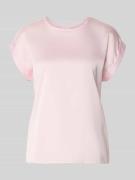 Vila T-Shirt mit Rundhalsausschnitt Modell 'ELLETTE' in Hellrosa, Größ...