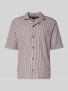 CINQUE Regular Fit Freizeithemd mit Reverskragen Modell 'ARIO' in Lila...