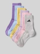 adidas Sportswear Socken mit Label-Print im 6er-Pack in Flieder, Größe...