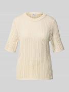 Pieces Regular Fit Strick-Shirt aus reiner Baumwolle Modell 'NUKA' in ...