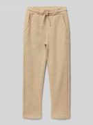 Blue Seven Straight Fit Sweatpants mit Strukturmuster in Beige, Größe ...