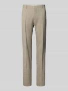 BOSS Regular Fit Anzughose mit Schurwoll-Anteil Modell 'Leon' in Sand,...