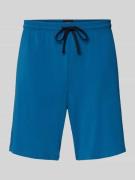 BOSS Regular Fit Shorts aus Baumwoll-Mix Modell 'MIix&Match' in Blau, ...