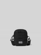 Kenzo Sling Bag mit Logo-Stitching in Black, Größe 1