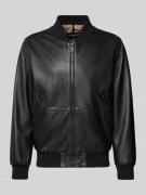Strellson Regular Fit Lederjacke aus echtem Lammnappa-Leder Modell 'BO...