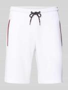Christian Berg Men Shorts mit elastischem Bund in Weiss, Größe 3XL