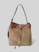 Mango Handtasche mit Schulterriemen Modell 'DENIZ' in Hellbraun, Größe...