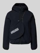 khujo Jacke mit Kapuze und Label-Detail Modell 'SHELLY2' in Black, Grö...