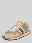 Napapijri Sneaker aus Leder-Textil-Mix Modell 'SHARD' in Hellgrau, Grö...