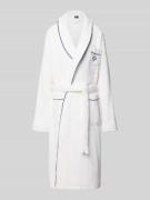Polo Ralph Lauren Bademantel mit Reverskragen in Weiss, Größe L/XL