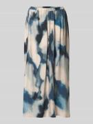 mbyM Midirock aus Viskose-Mix Modell 'Aveline' in Beige, Größe L