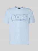 BOSS Green Regular Fit T-Shirt aus Baumwoll-Mix Modell 'TS_GLOBE LOGOP...