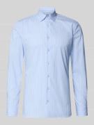 OLYMP No. Six Super Slim Fit Business-Hemd mit Kentkragen in Bleu, Grö...