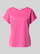 Christian Berg Woman T-Shirt mit Viskosen-Anteil in Pink, Größe L